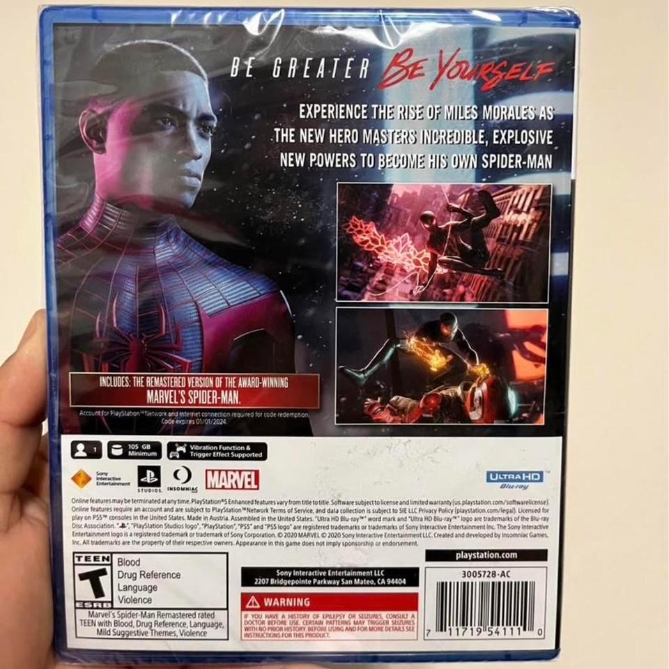 Ps5 Spider Man Ultimate Edition Miles 412f 2