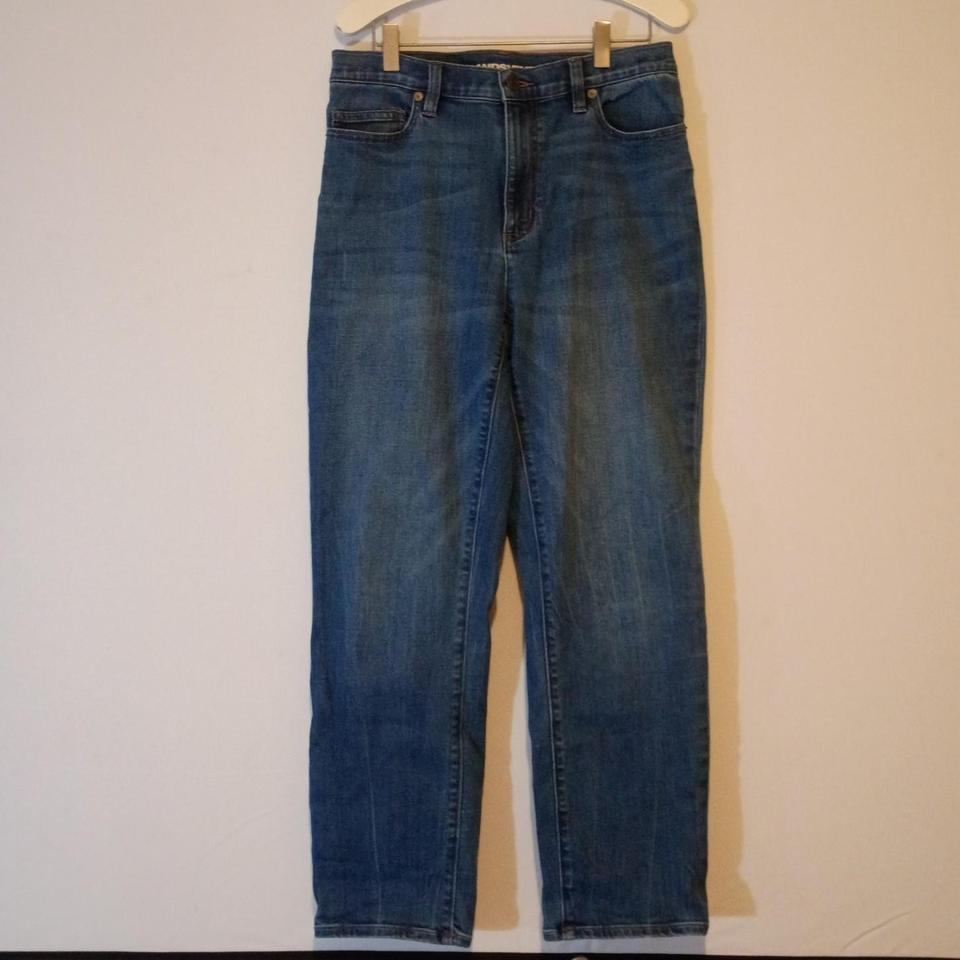 Medium Wash Straight Leg Jeans