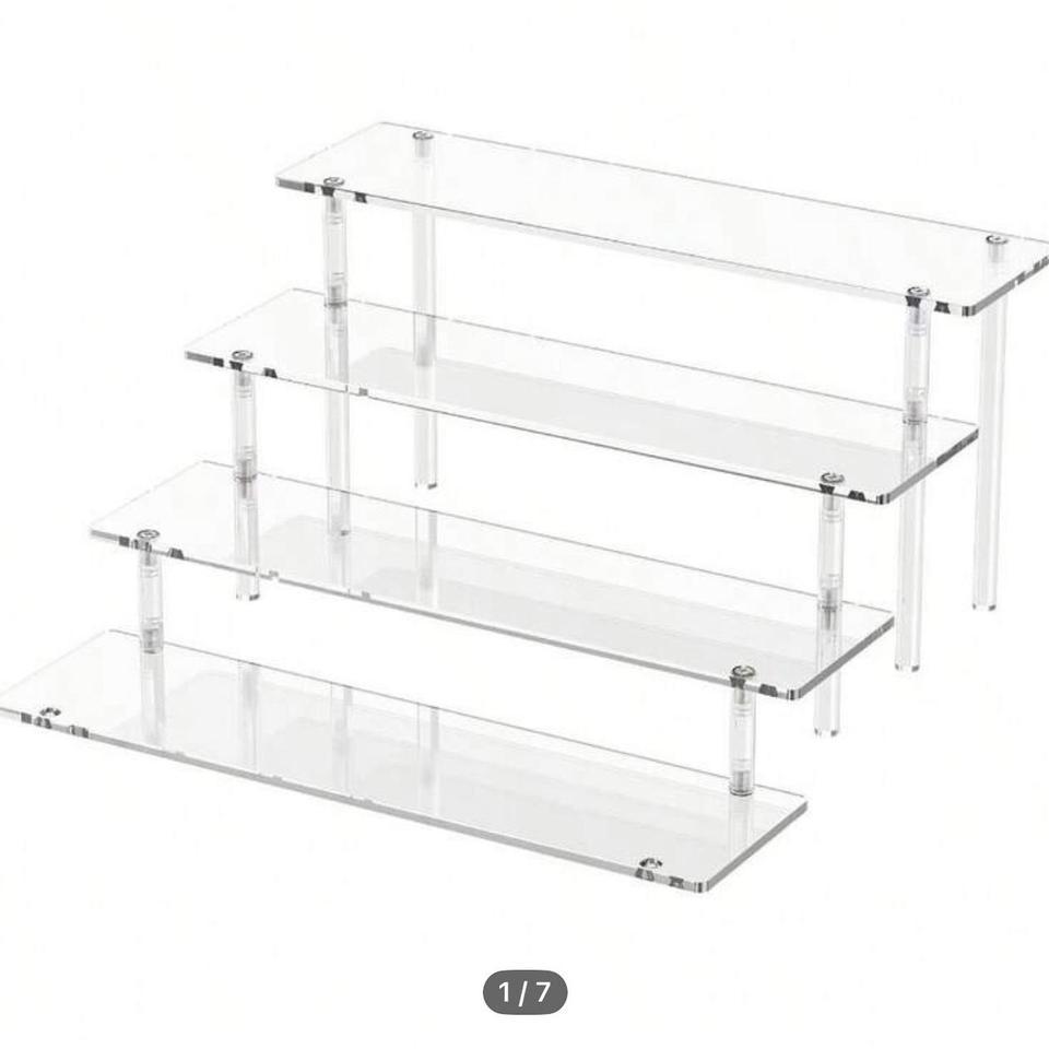 Clear Acrylic 3 Tiered Display 40a1
