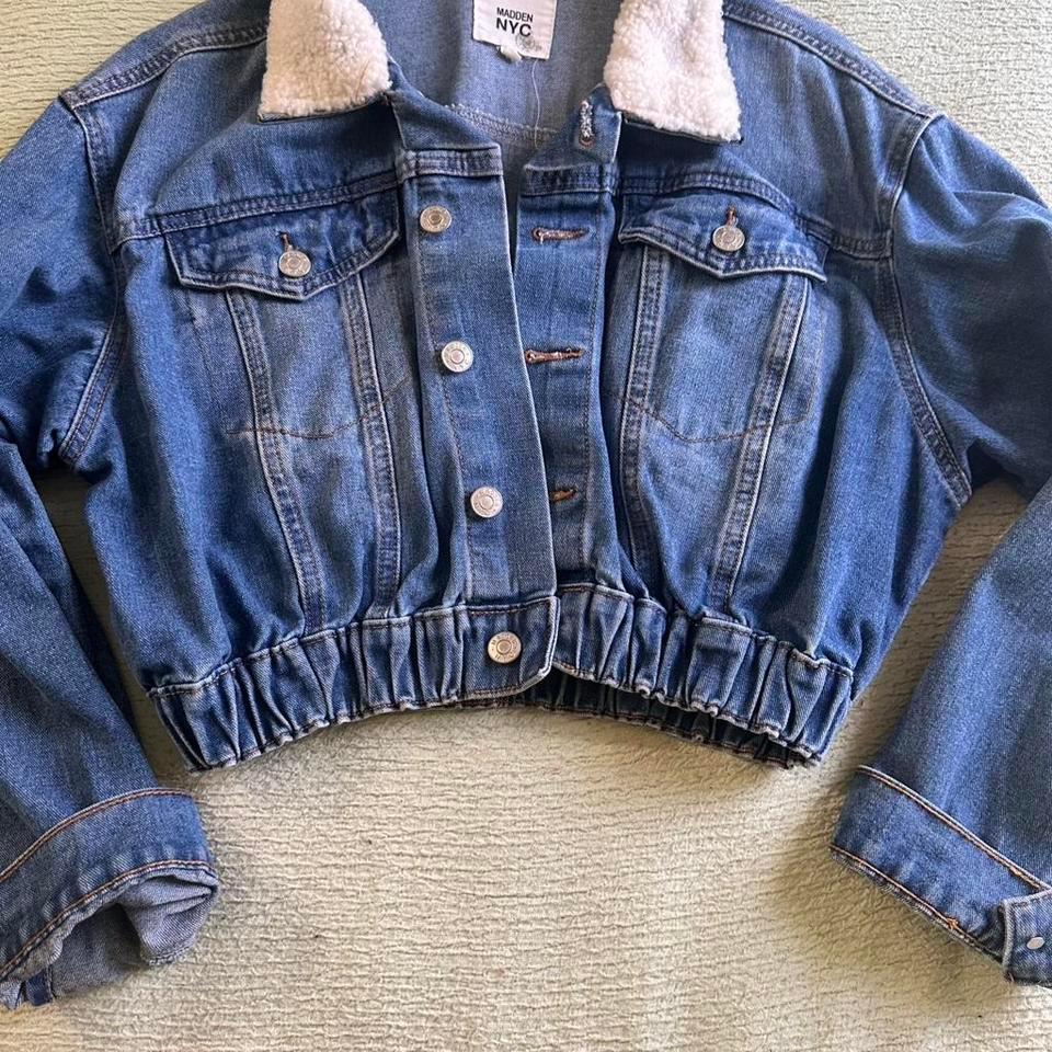 Madden Nyc Blue Denim Jacket B2c1