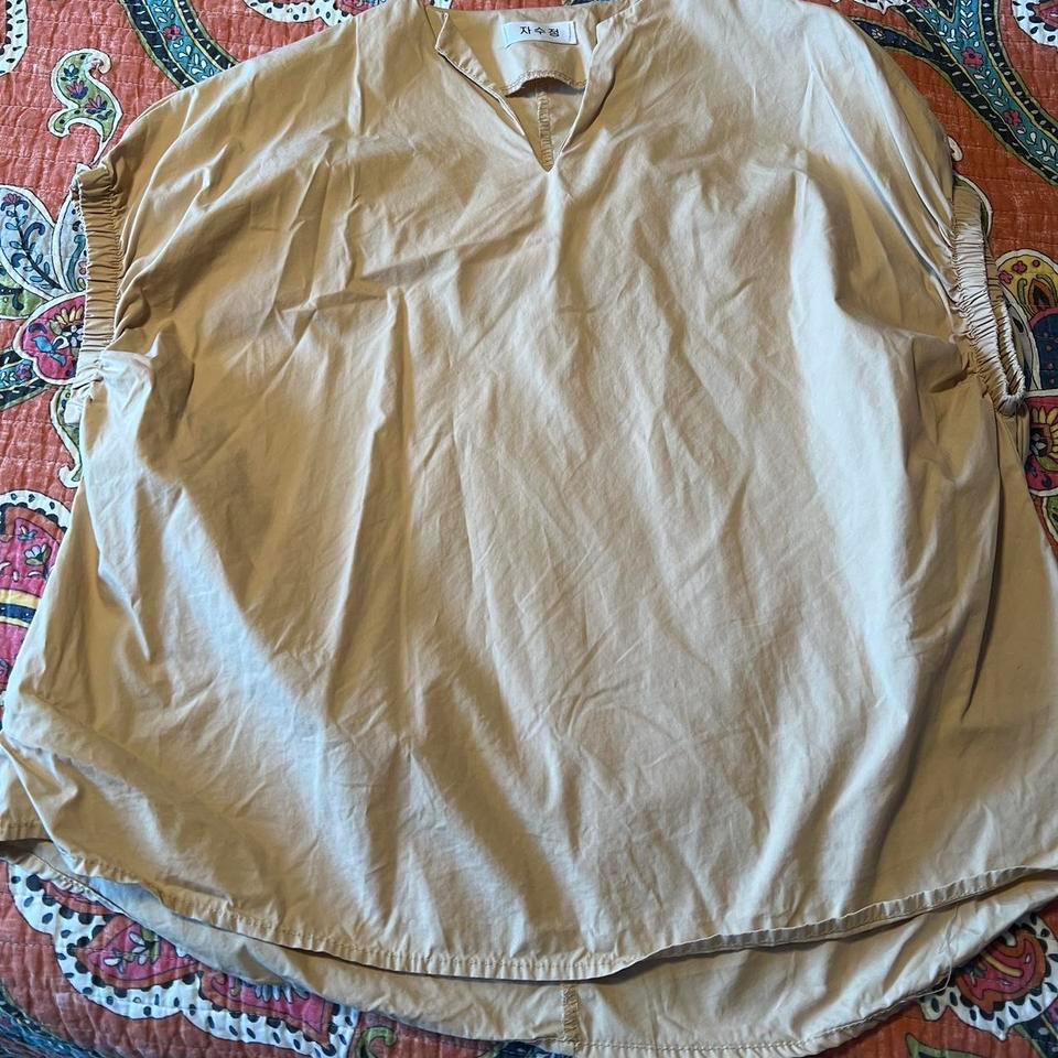 Tancream Oversized Top I Ordered