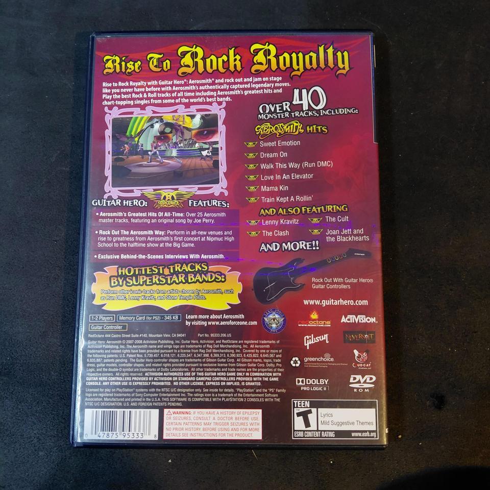 Guitar Hero Aerosmith Ps2 Guitarhero 2
