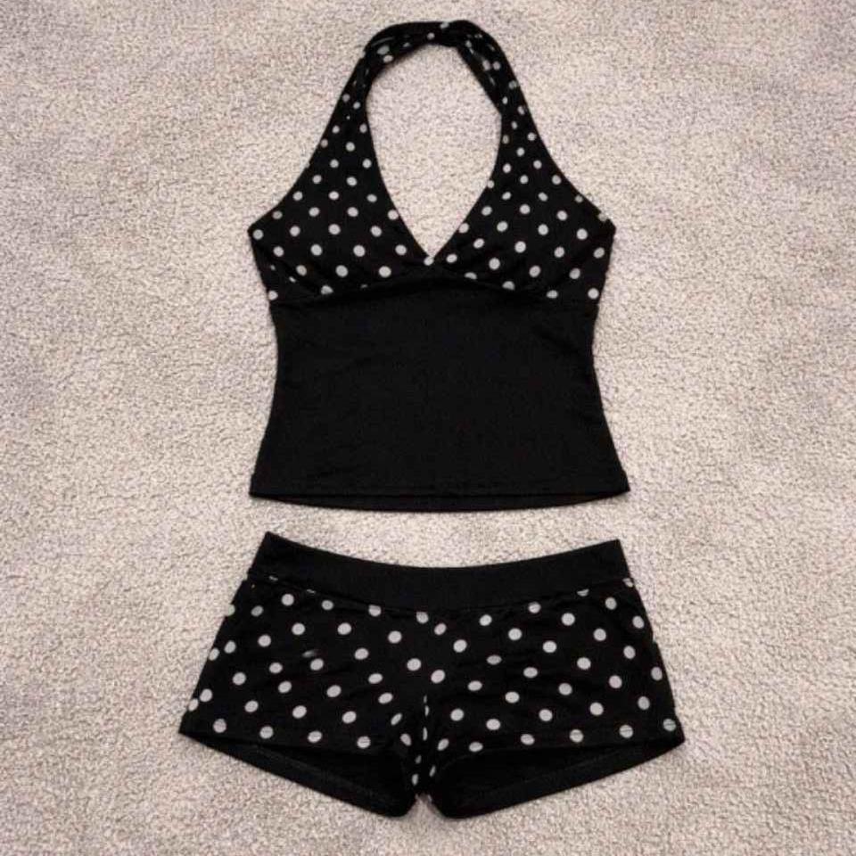 Adorable Black White Polka Ad3b