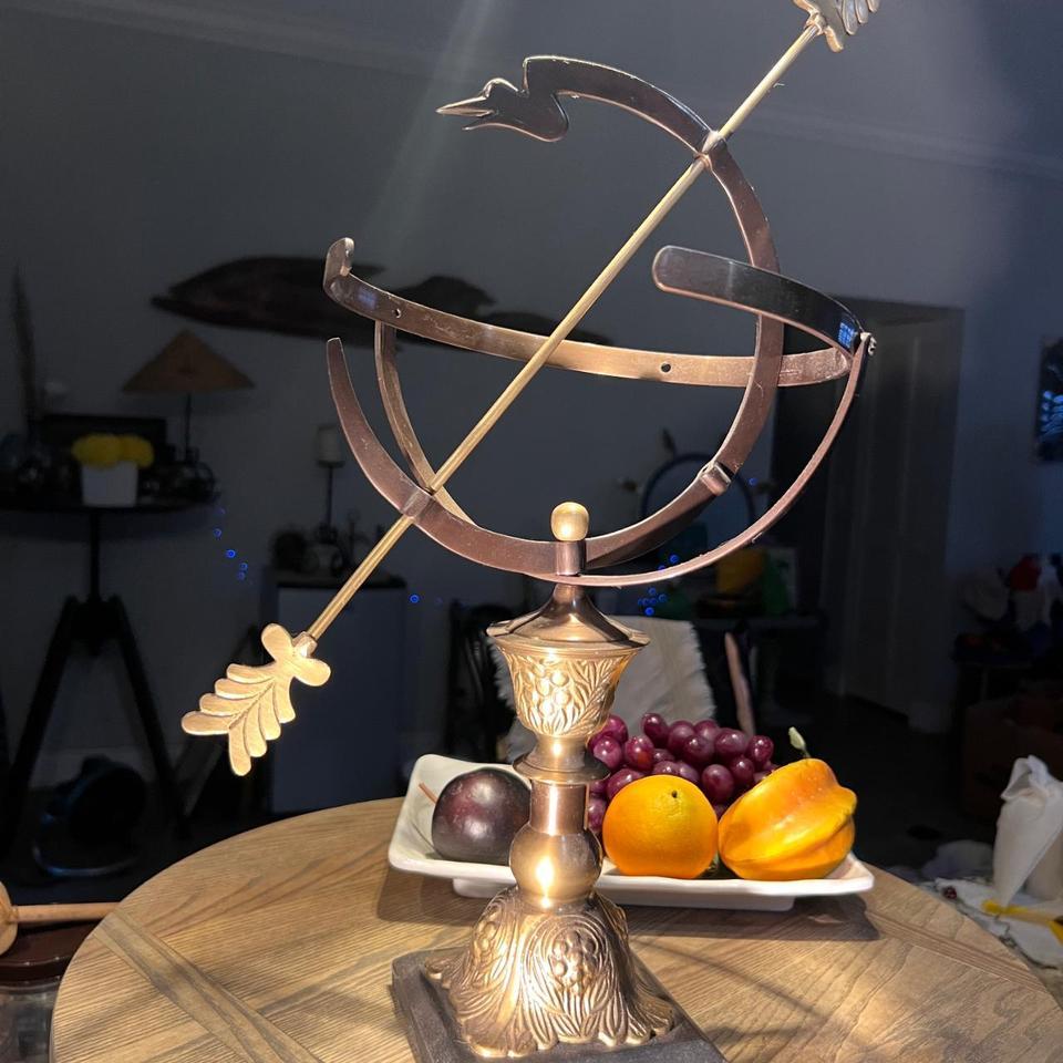 Beautiful Stately Armillary Brass 5