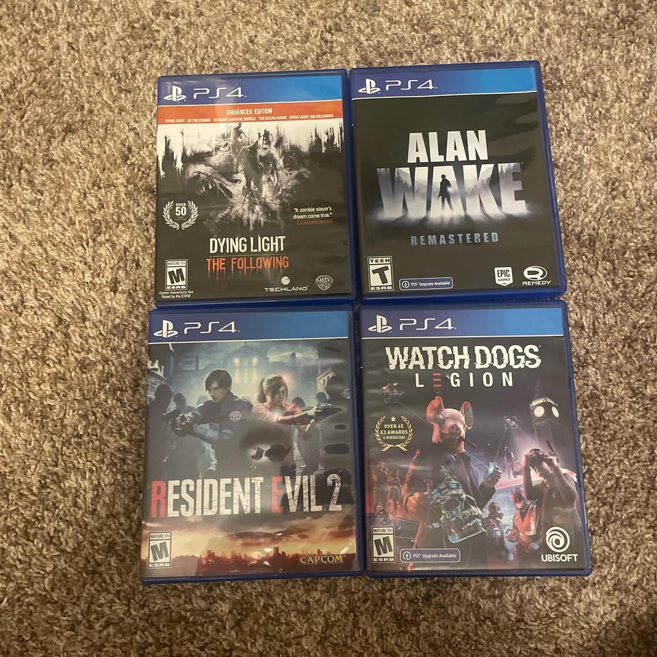 Bundle Of 4 Ps4 Games