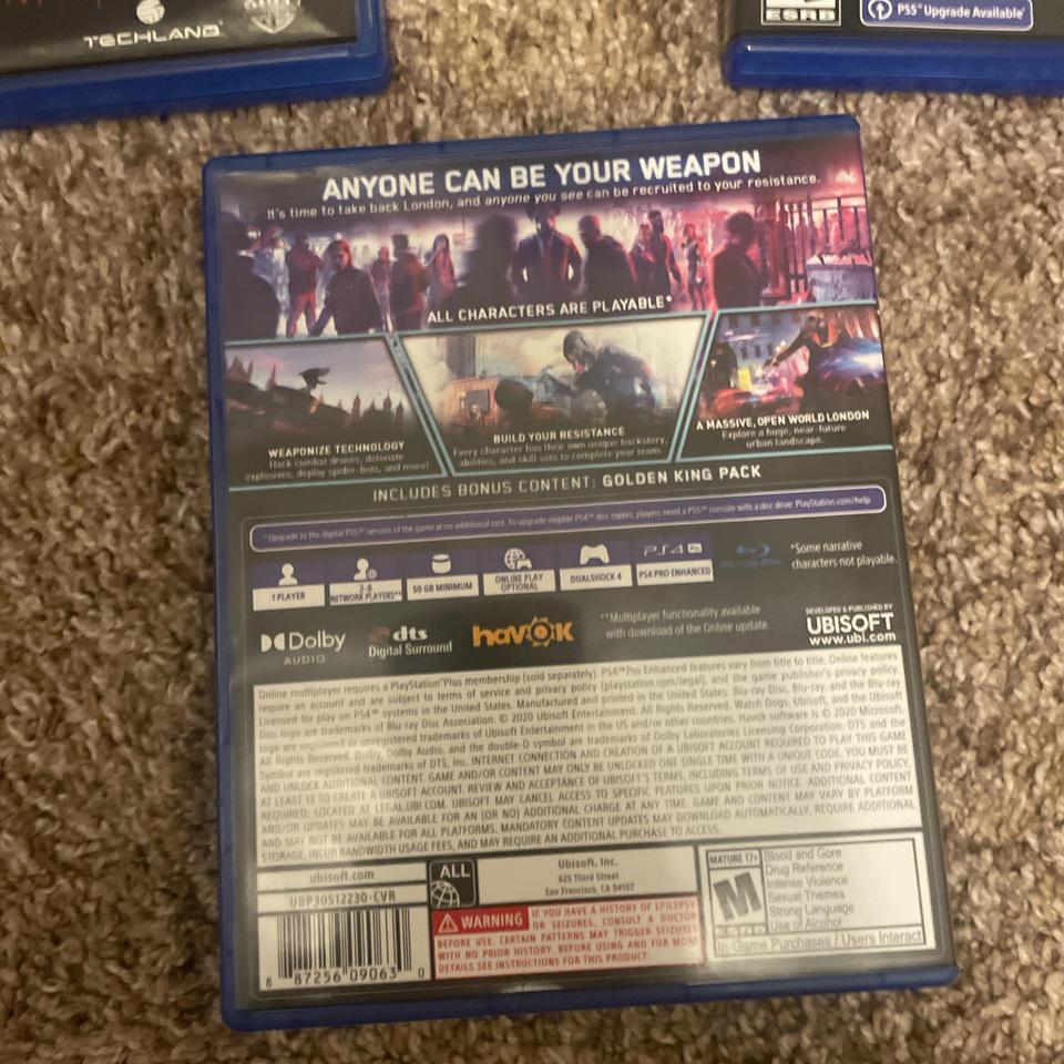 Bundle Of 4 Ps4 Games 5