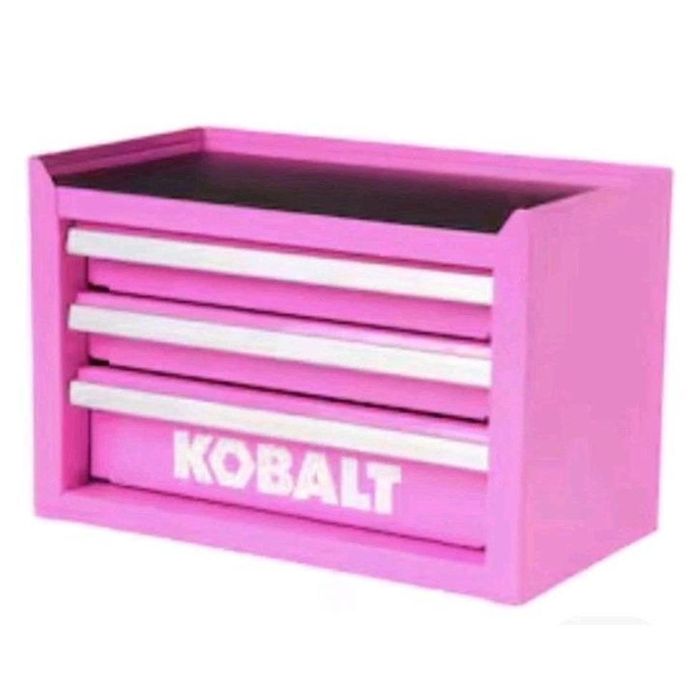 New Kobalt Mini Base 3 Drawer Pink B5db