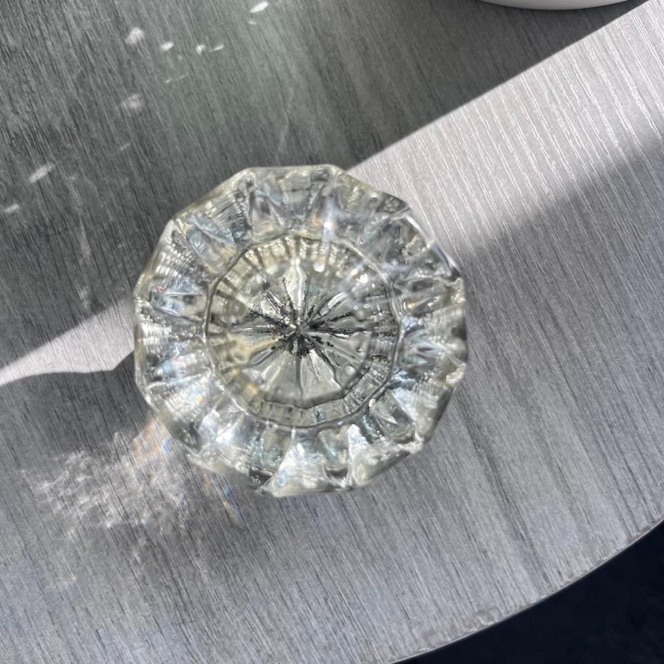 Vintage Clear Glass Cabinet Knobs Dfbe