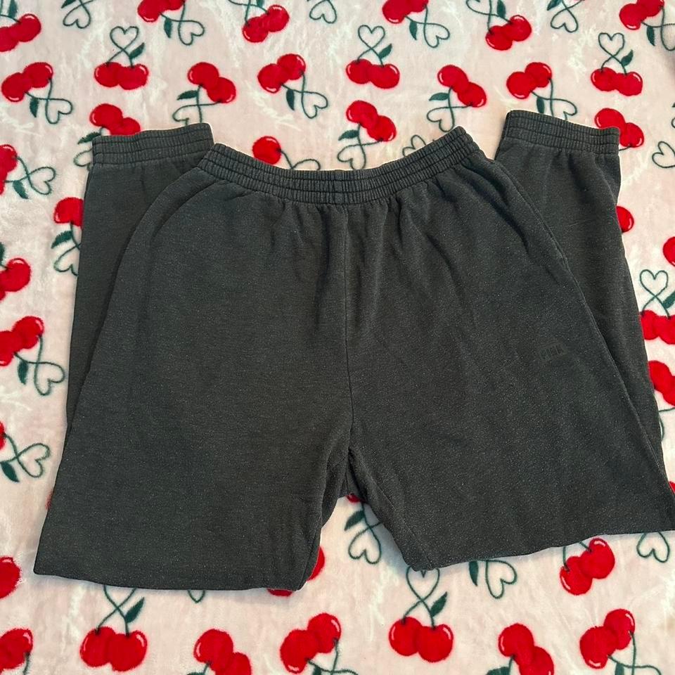 Dark Grey Sweatpants With White 0a32