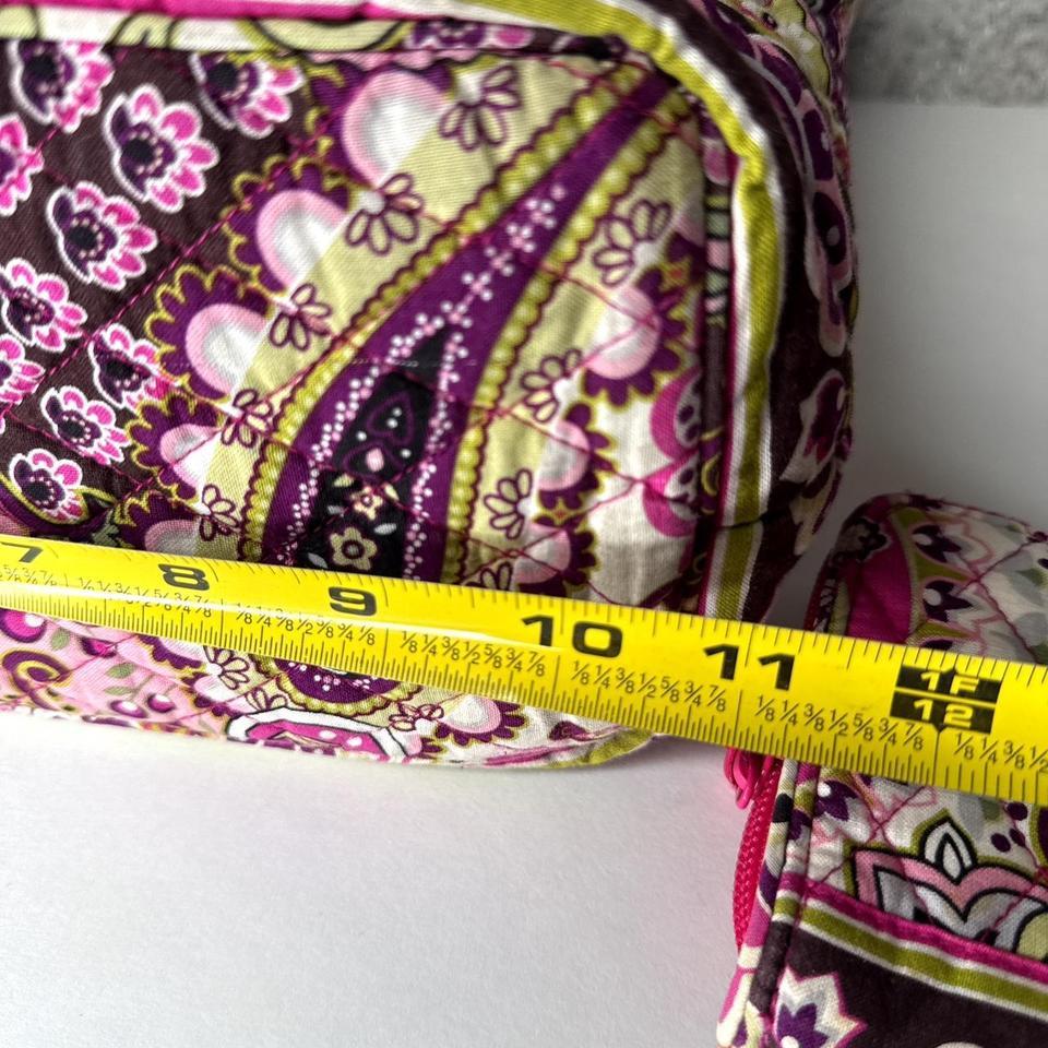Vera Bradley Pink Purple Paisley 3