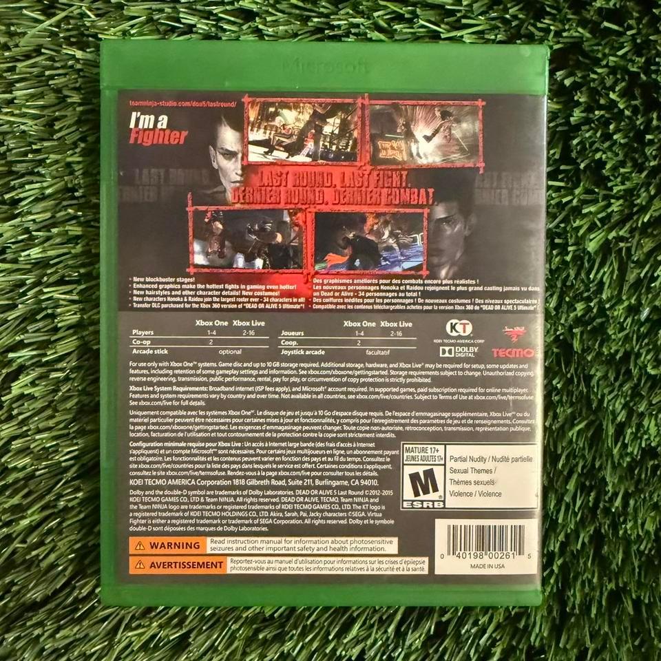 Dead Or Alive 5 Last 2