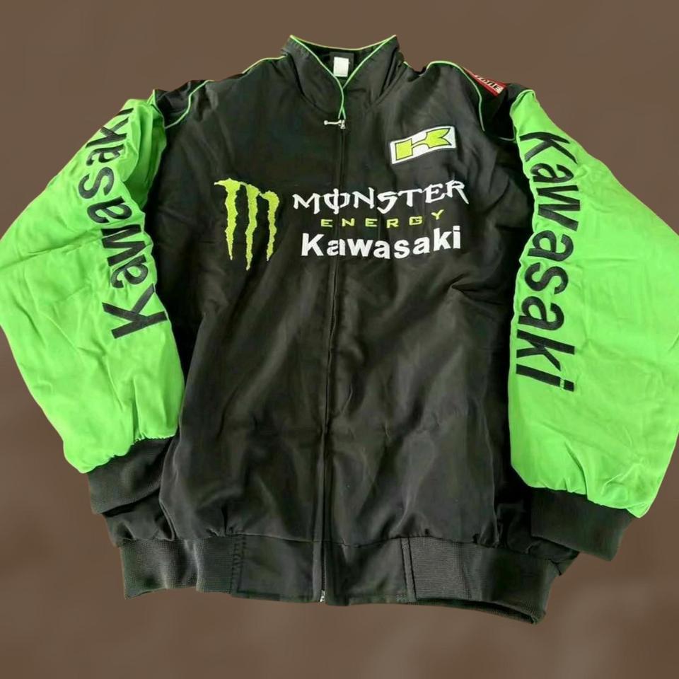 Green Monster Energy Nascar Kawasaki 7a5e