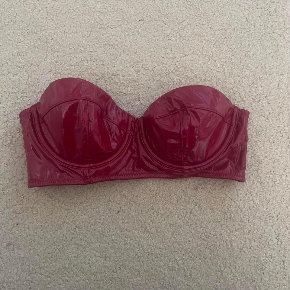 Victoria Secret Red Strapless Balconet 57d6