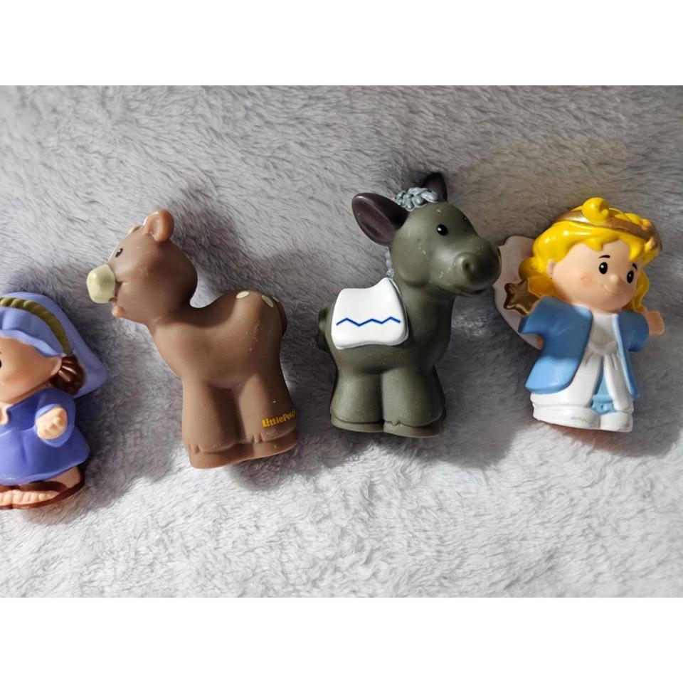 9 Pc Little People Nativity 5a4d 2