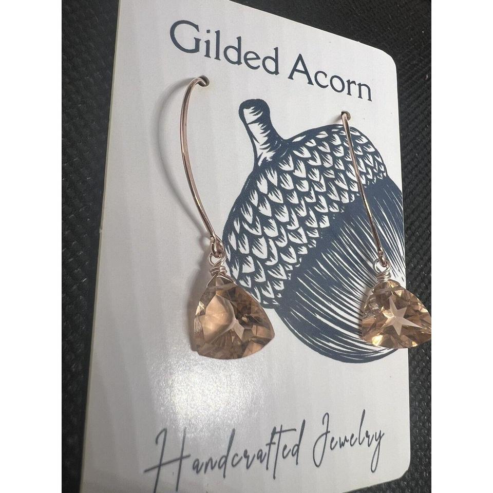 Gilded Acorn Handcrafted Rose Gold 4