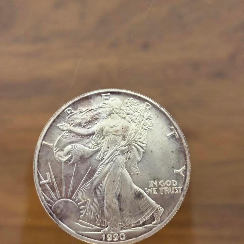 1990 Us Mint Walking Liberty 0d8e