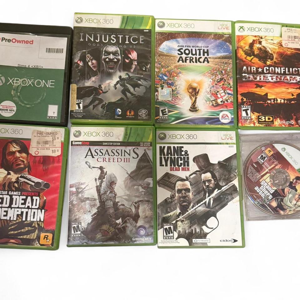 Xbox 360 Game Bundle Of 673e