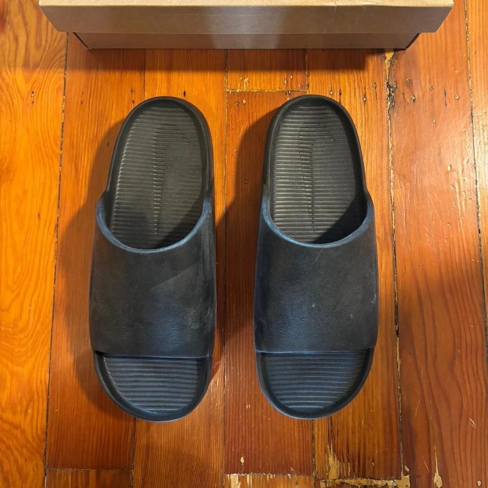 Black Nike Calm Slides Brand 58a2 3