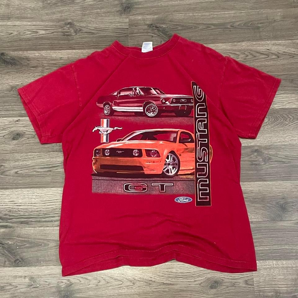 Vintage Ford Mustang Gt Graphic