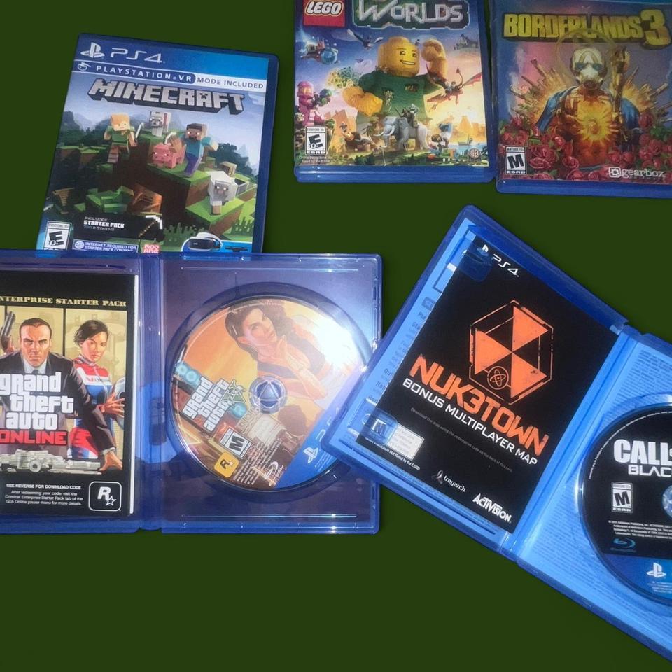 5 Ps4 Games Minecraft Lego 2