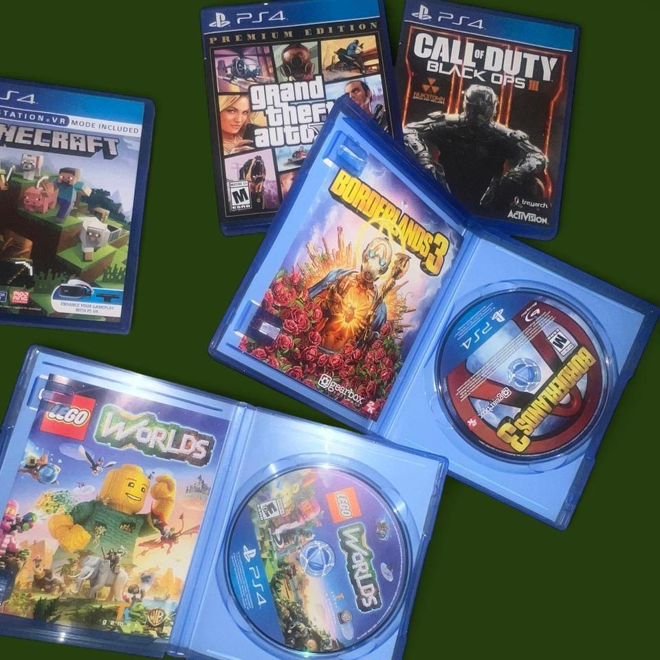 5 Ps4 Games Minecraft Lego 3