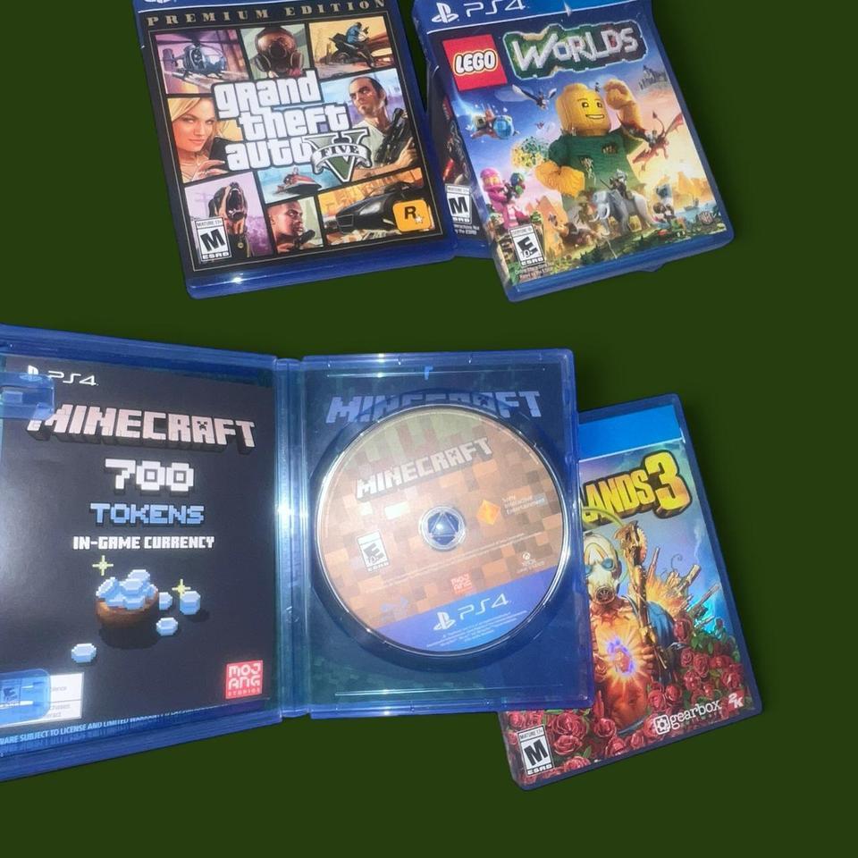 5 Ps4 Games Minecraft Lego 4