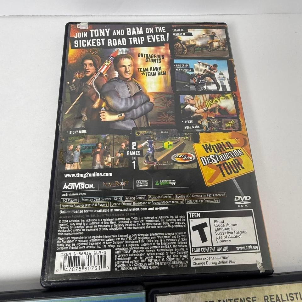Lot Of 3 Tony Hawks Ba9c 4