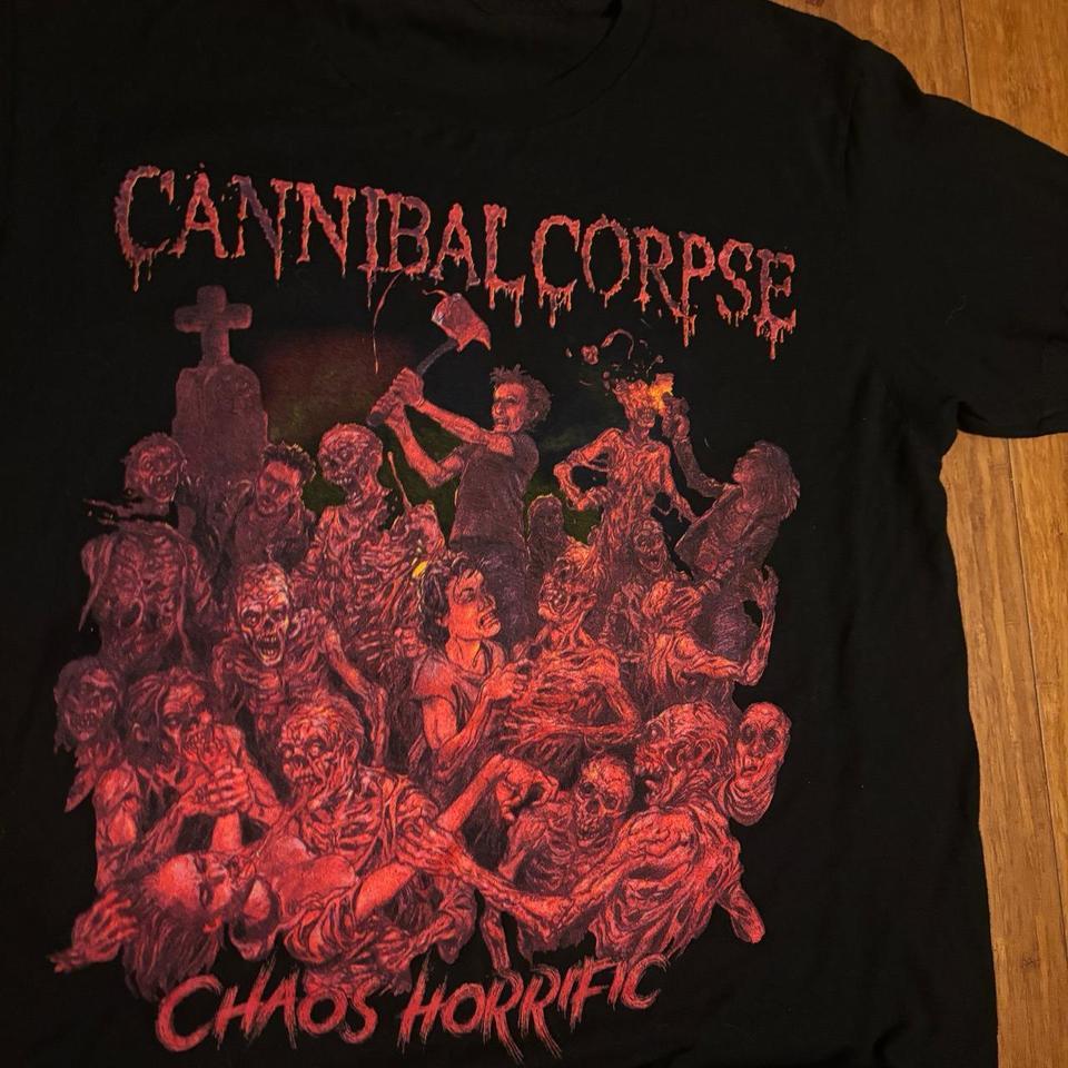 Cannibal Corpse Band Tee Size