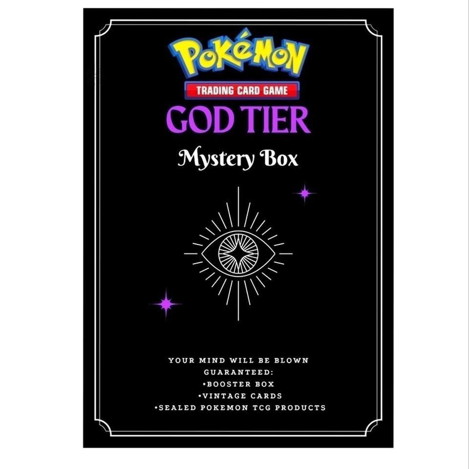 God Tier Pokemon Mystery Box 9650