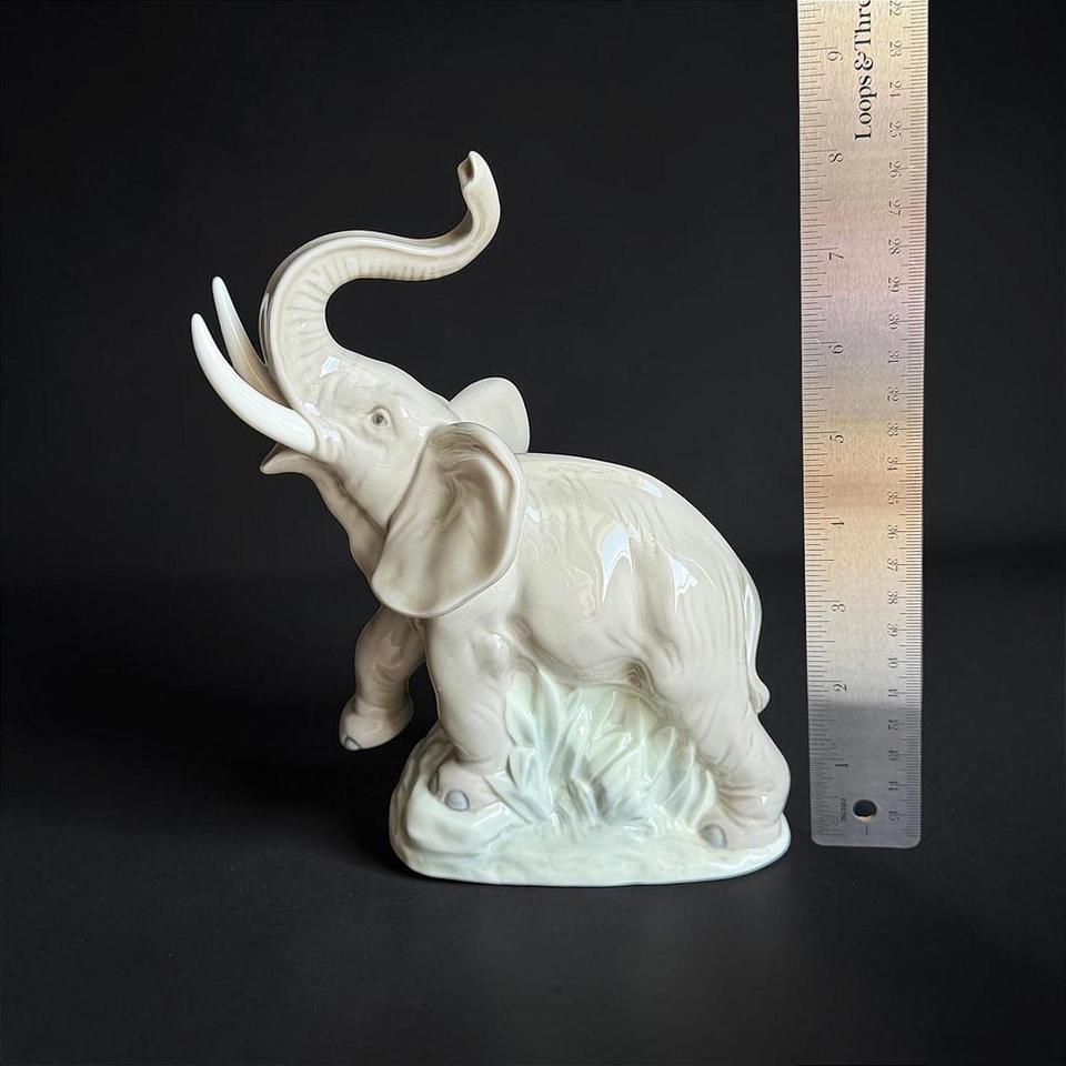 Rare Nao Lladro Elephant Figurine B87f 6