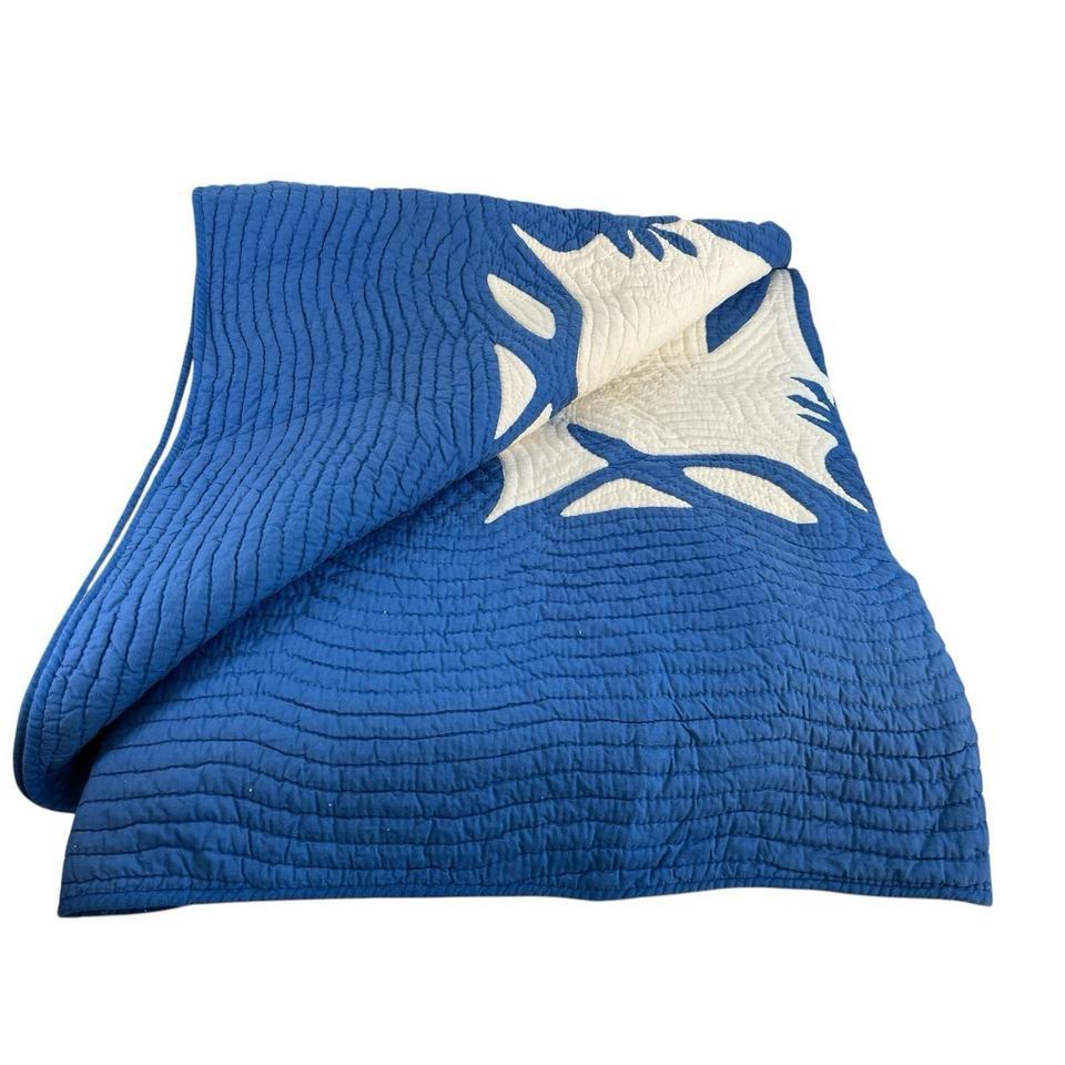 Vtghawaiian Quilt Bedspread 100 Hand 388b 3