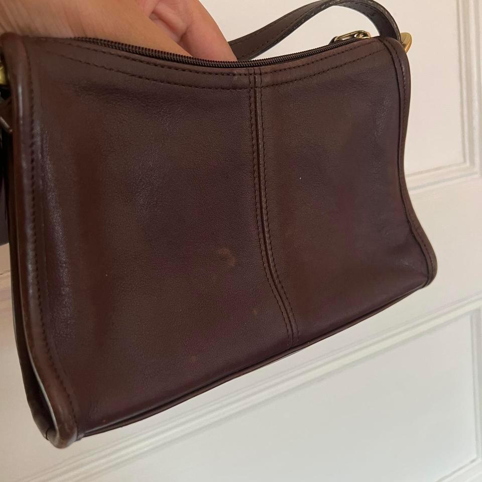 Coach Crossbody Leather Bag With 4833