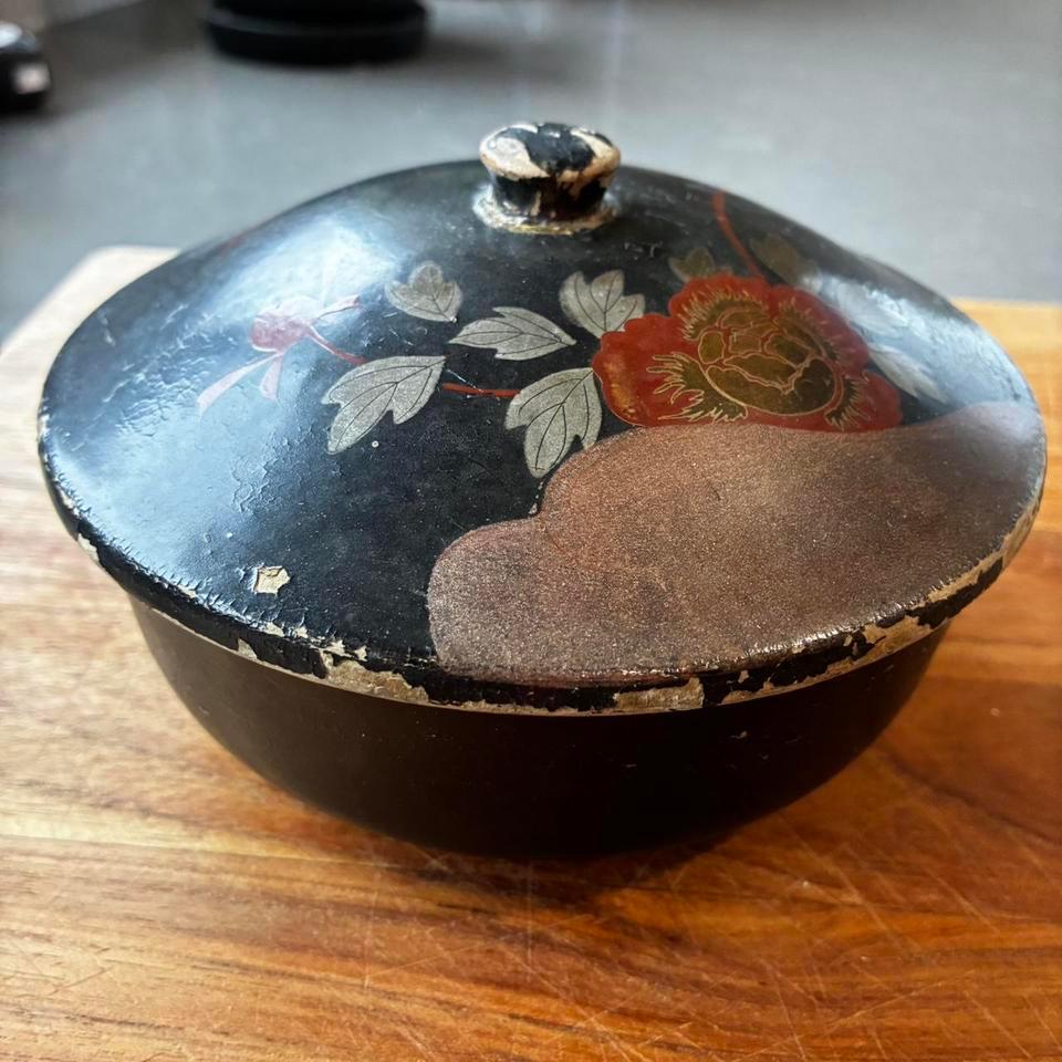 Handcrafted Vintage Japanese Lacquerware Box