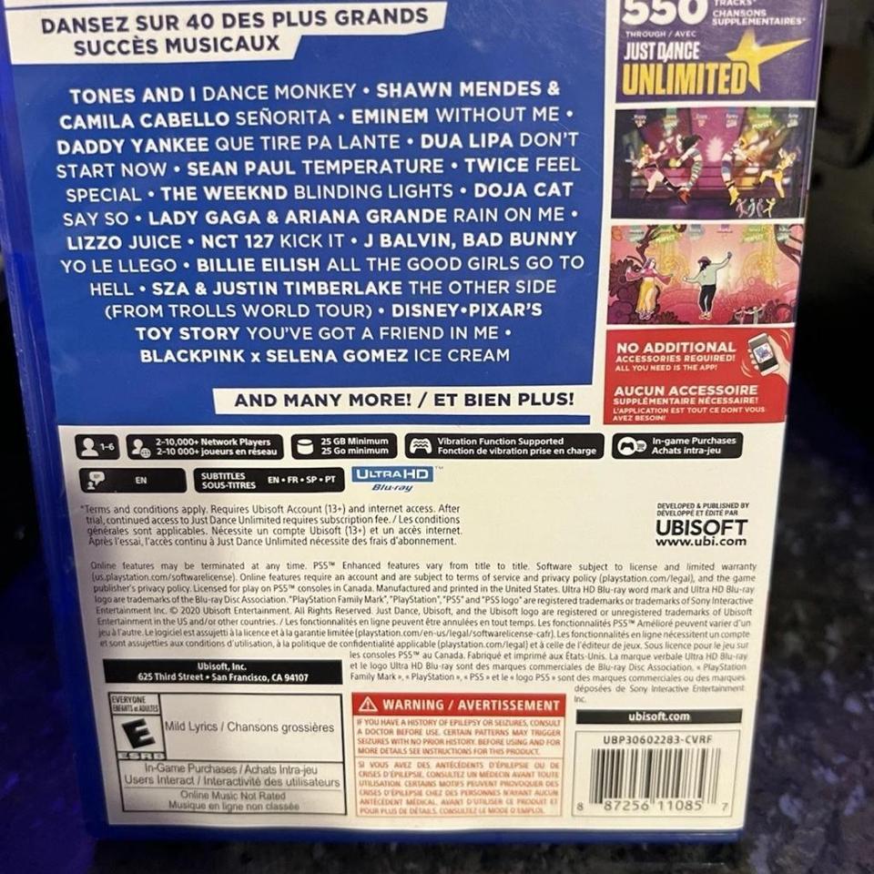 Just Dance 2021 Ps5 Game B4fc 3