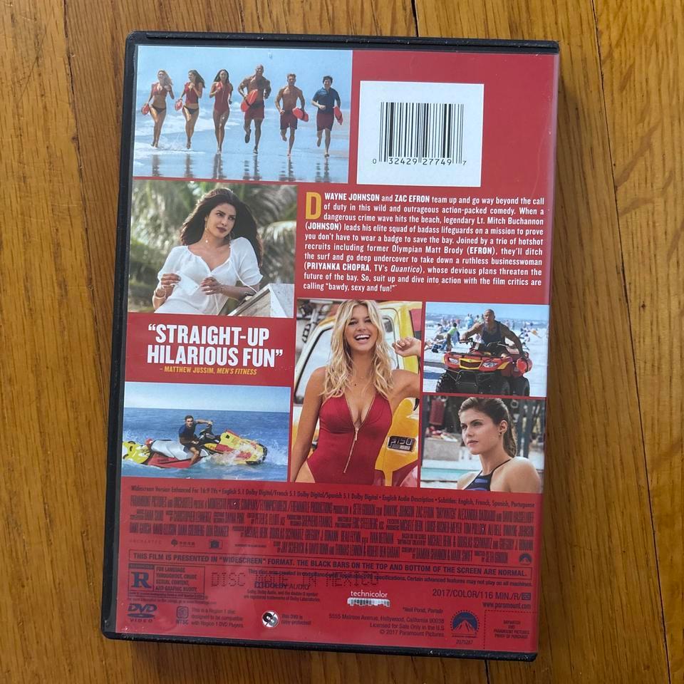 Baywatch Dvd Comedy Action Movie B1fd 2