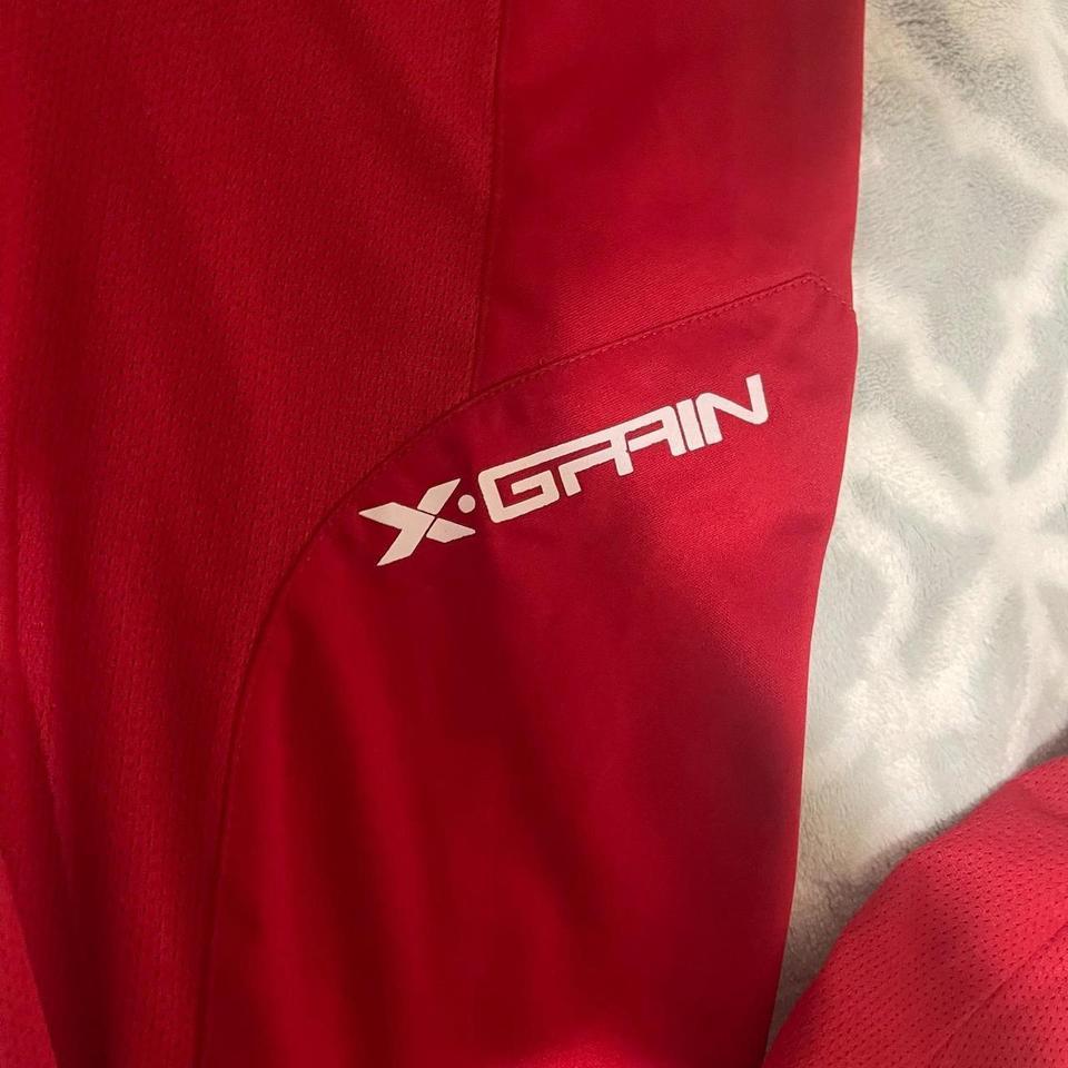 X Grain Mens Xl Red Gray 05cf 5