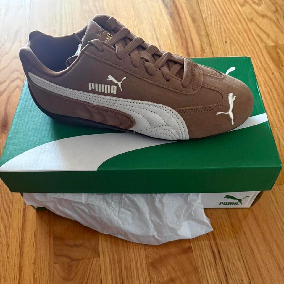 Brown Puma Speedcats Womens 6 2