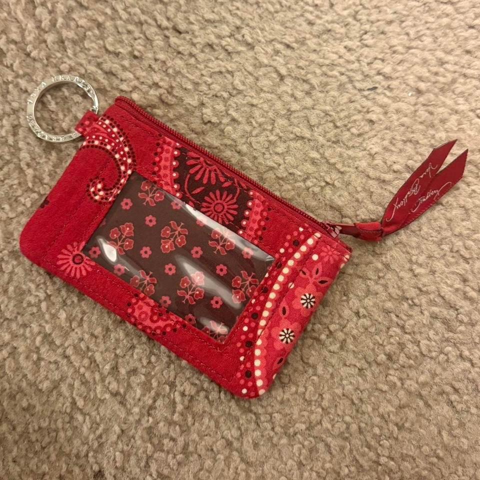 Red Vera Bradley Coin Purse 6089