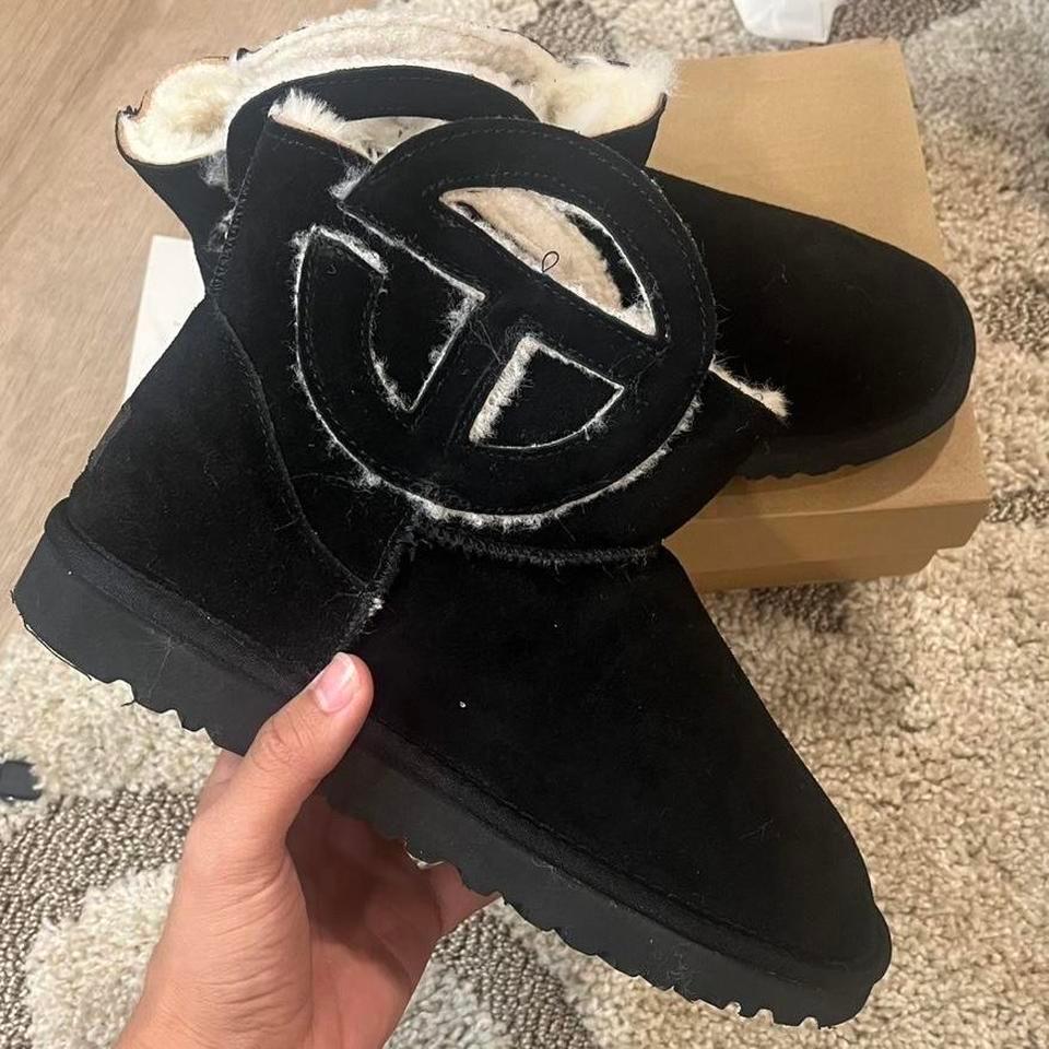 Black Telfar Ugg Boots Size 149a