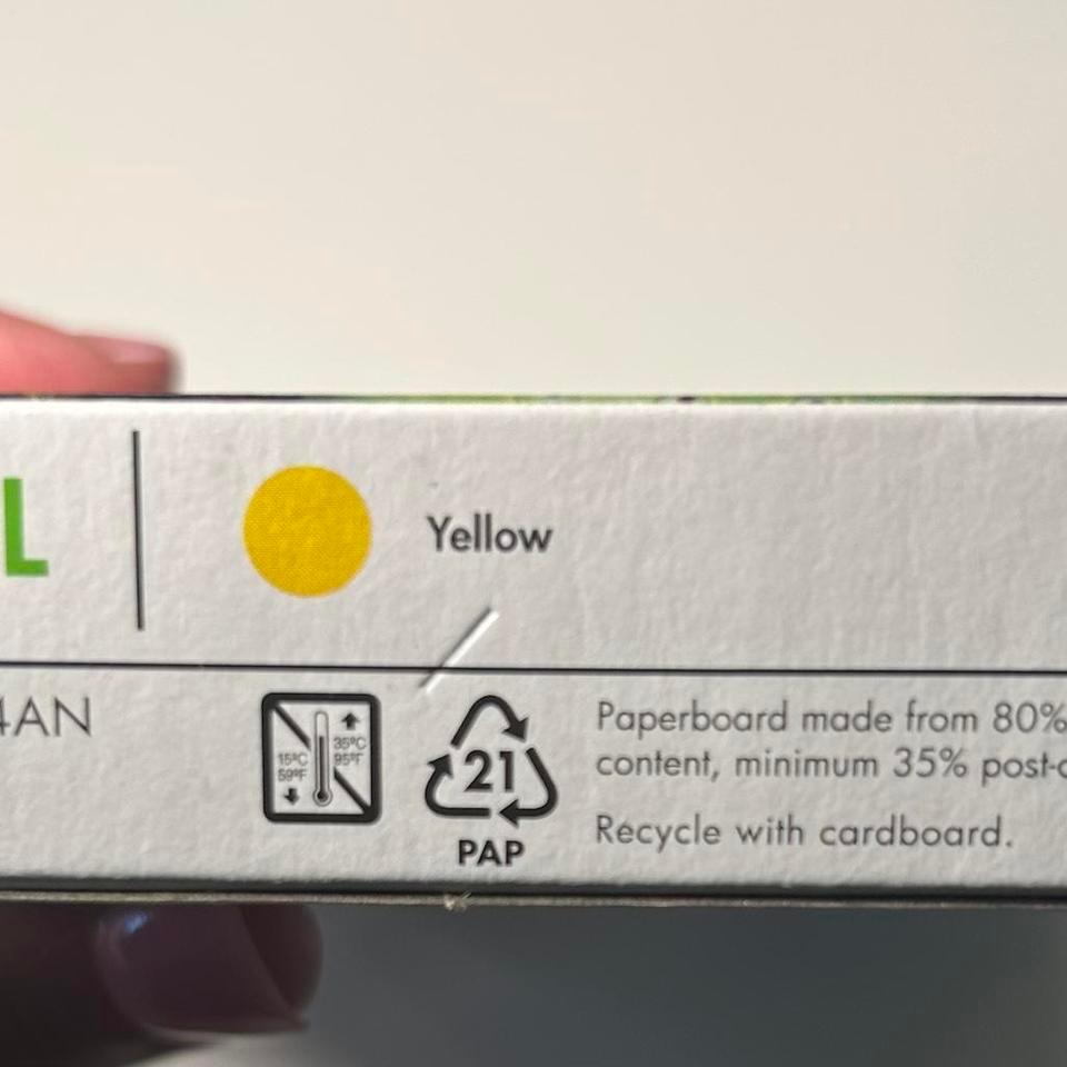 Hp 920xl Yellow Ink Cartridge 5