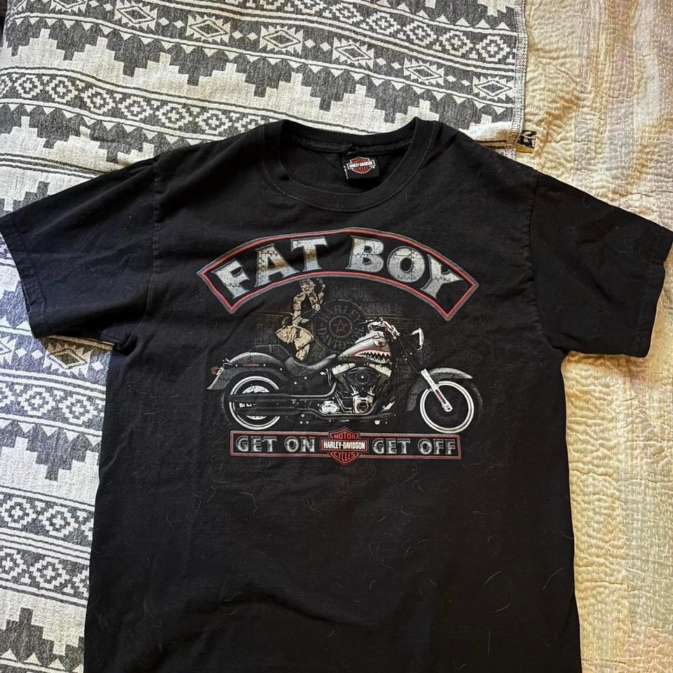 Harley Davidson Black Tee With