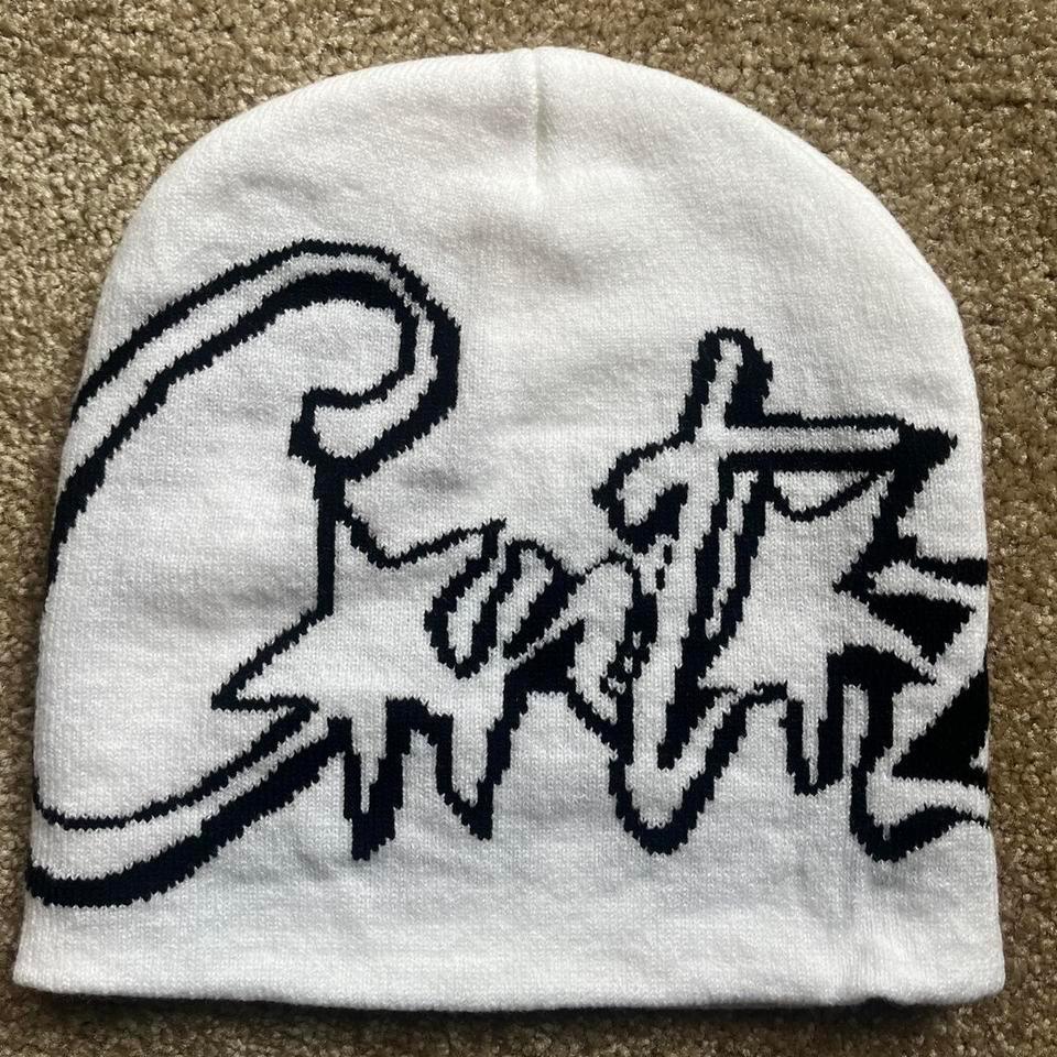 Cortiez White And Black Beanie F44e