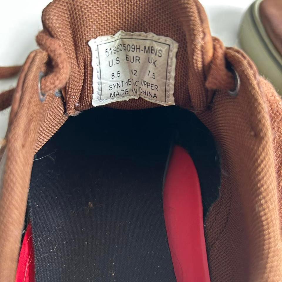 Levis Brown Leather Lace Up Ac37 4