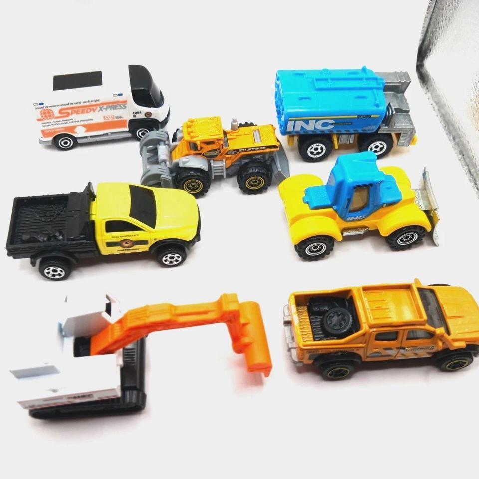 Matchbox Diecast Constructionservice Vehicles Lot