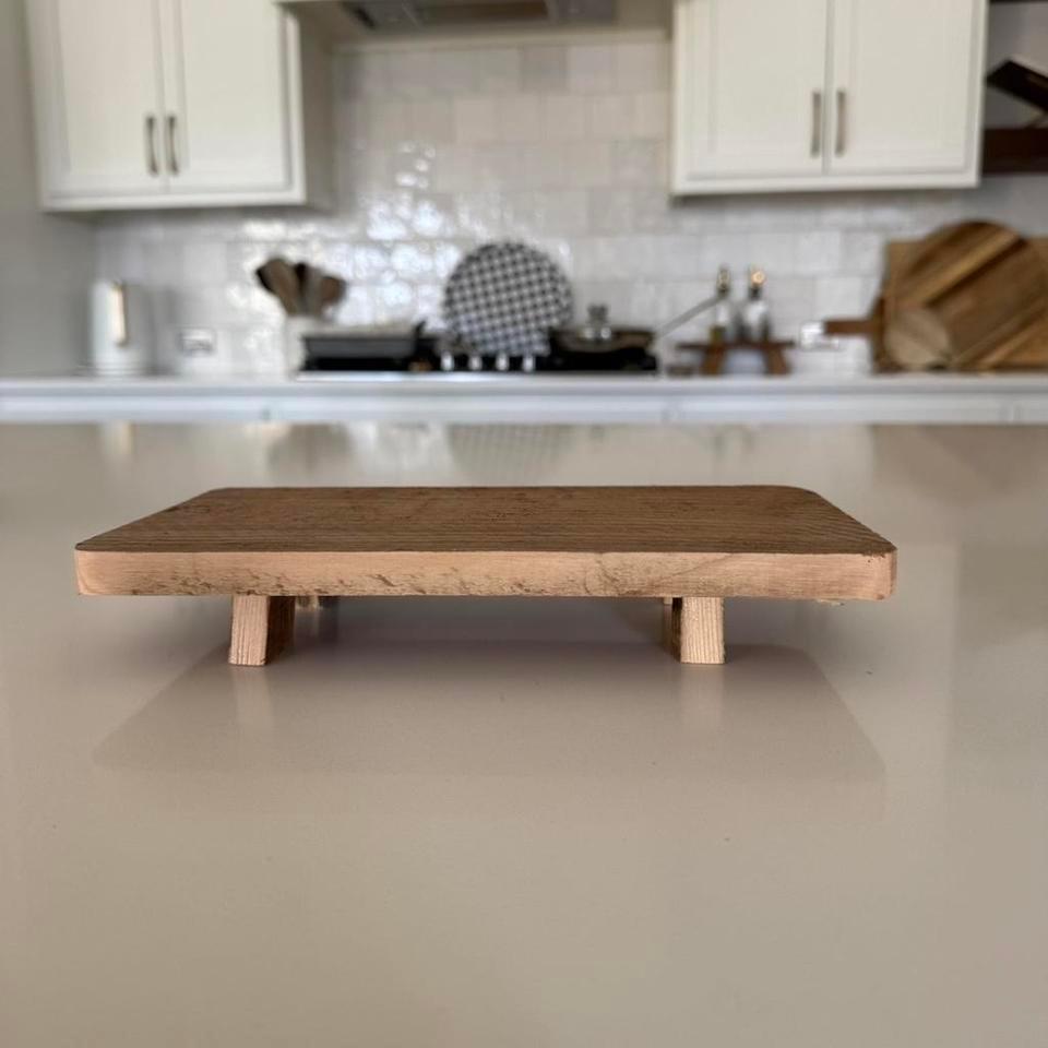 Reclaimed Wood Standriser Rustic Homedecor 720e