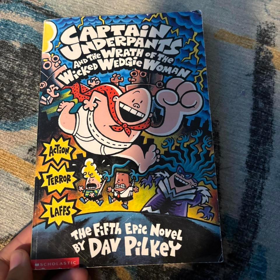 Captain Underpants Book Kidcore