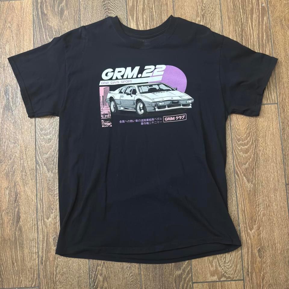 Black Grm 23 Streetwear Tee