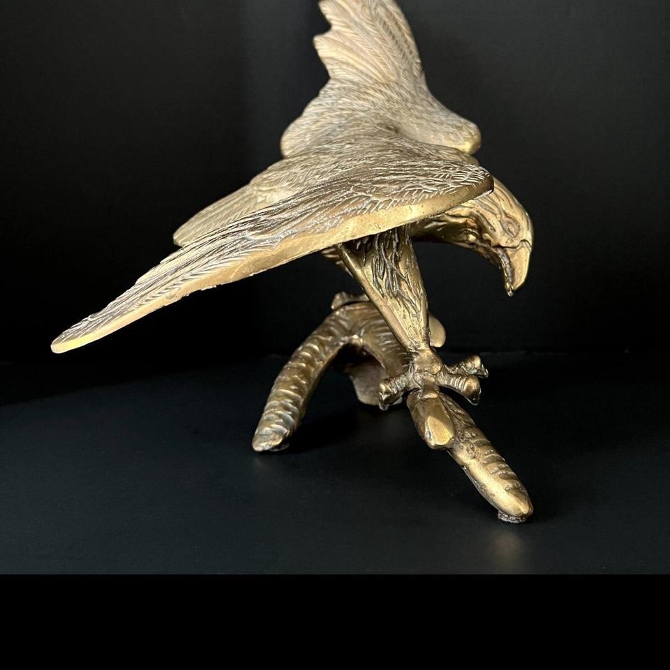 Gold Eagle Sculpture 16 Long 4