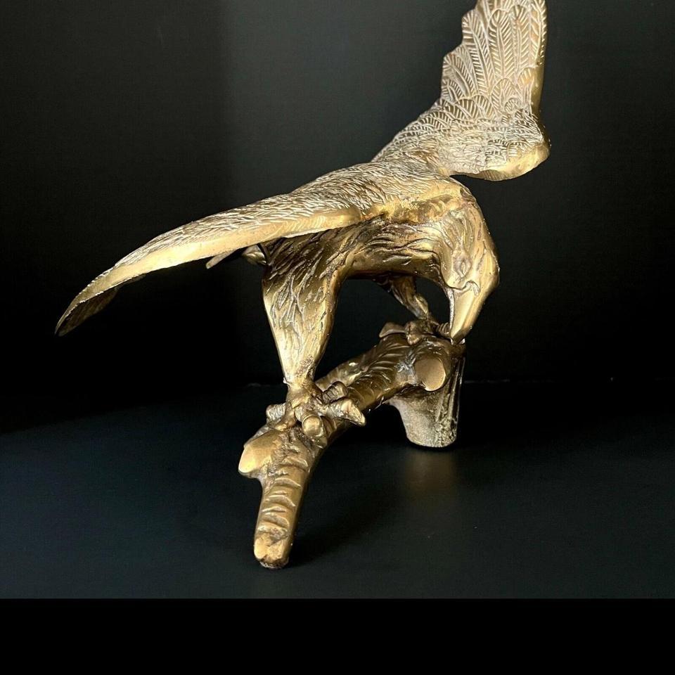Gold Eagle Sculpture 16 Long 3