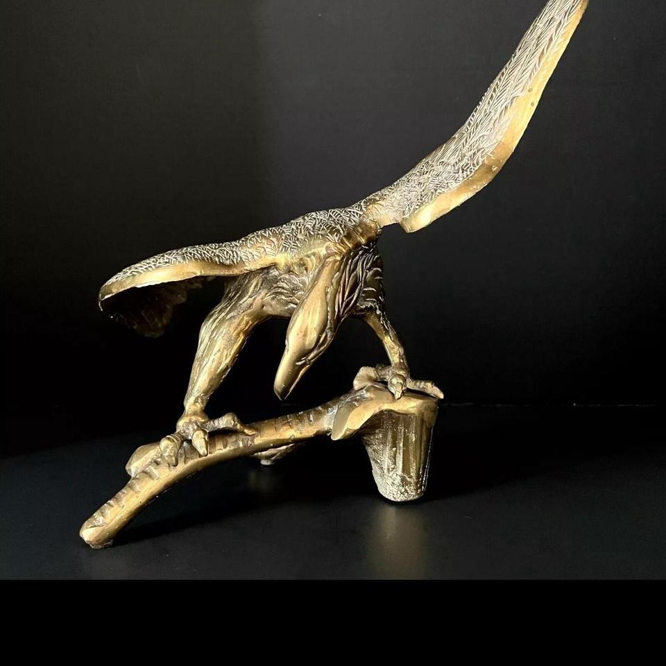 Gold Eagle Sculpture 16 Long